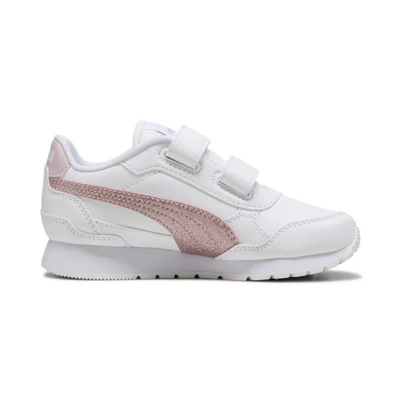 Puma ST Runner v4 Glitter “Puma White / Puma Silver / Cool Light Gray” (401587_02)
