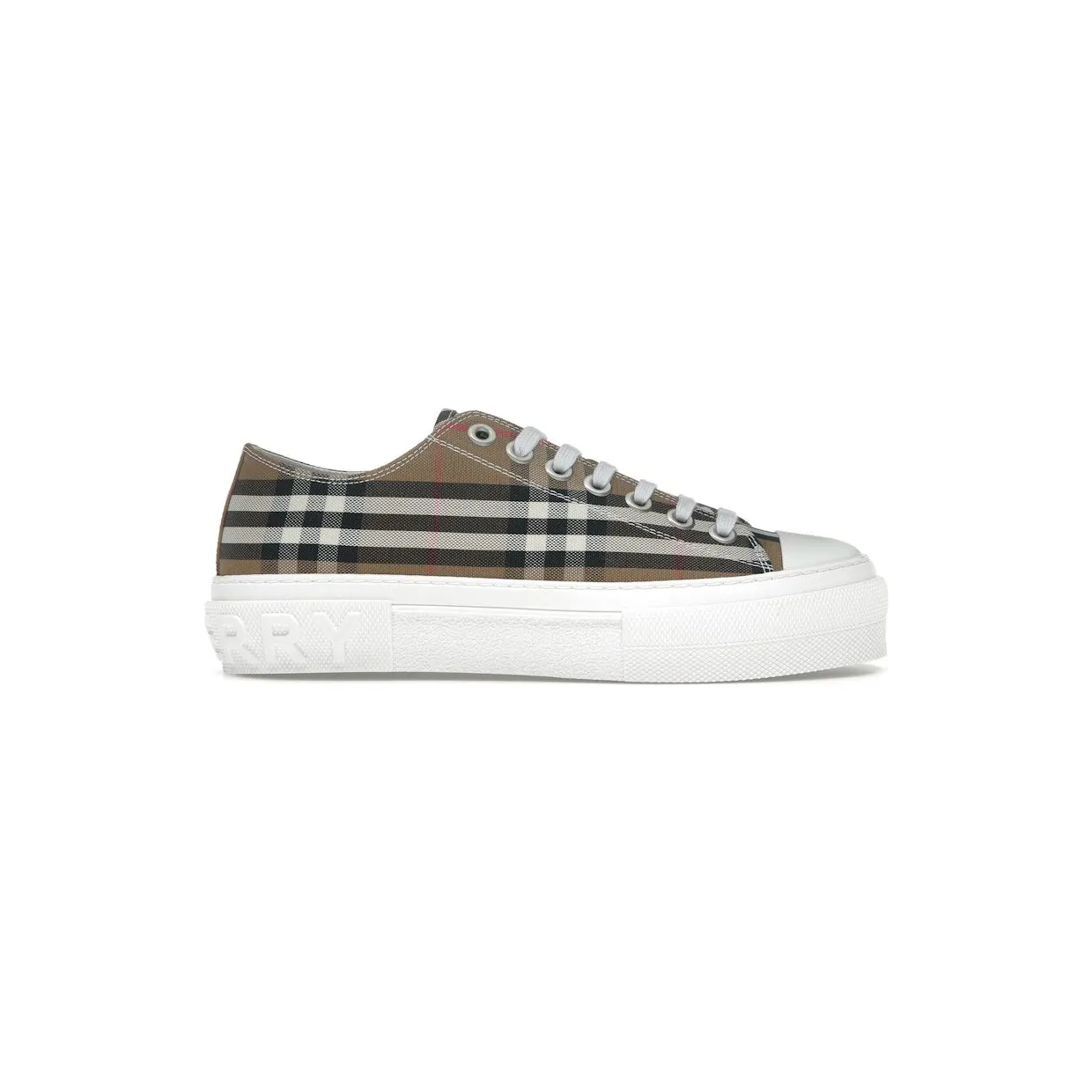 Burberry Low Top House Check Taupe Brown (8094751)