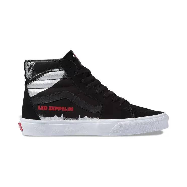 Vans Led Zeppelin x SK8-Hi ’50th Anniversary’ Black/True White (VN0A38GET5Z)