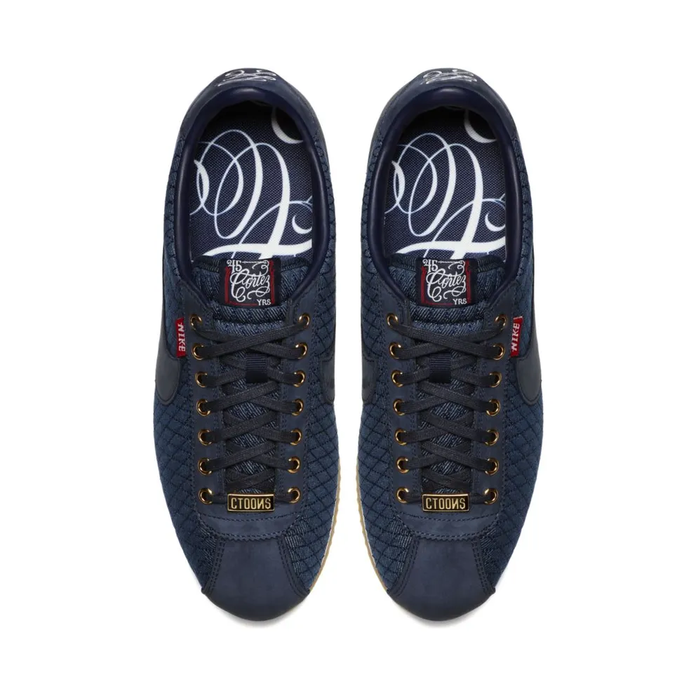 Nike Cortez Mister Cartoon Obsidian Obsidian/White-Gum Light Brown (AA4875-400)