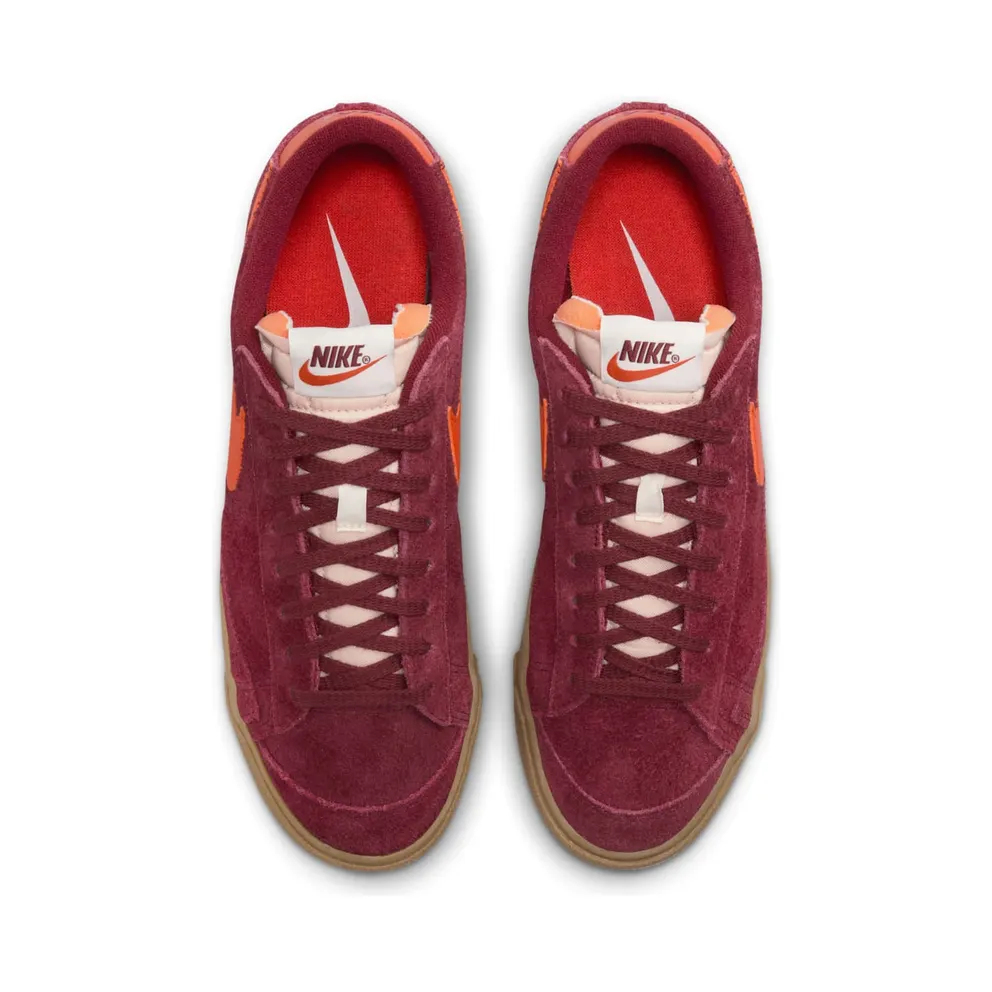 Nike Blazer Low ’77 Vintage Team Red Safety Orange Gum (FQ8060-600)