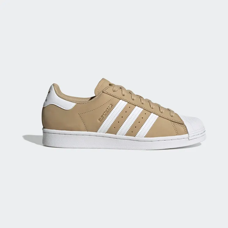 adidas Superstar Beige Tone / Cloud White / Gold Metallic (H00164)