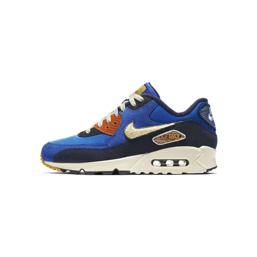 Nike Air Max 90 Game Royal Light Cream Game Royal/Camper Green-Blackened Blue-Light Cream (858954-400)