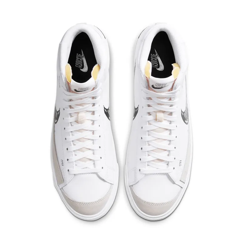 Nike Blazer Mid 77 Sketch White Black Summit White/Black-Sail (CW7580-101)