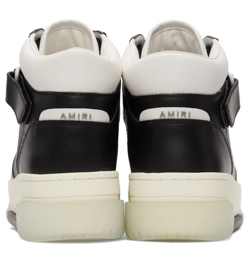 AMIRI White Stadium Mid Sneakers (SS22MFS006) (2)