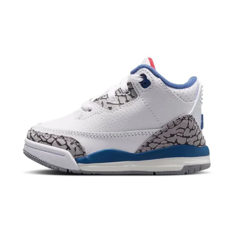 Jordan 3 Retro – True Blue – “White / True Blue / Cement Grey / Fire Red” (DM0968-104)