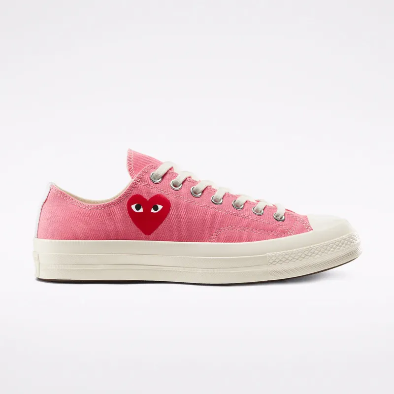 Converse Chuck Taylor All-Star 70s Ox Comme des Garcons Play Bright Pink (168304C)
