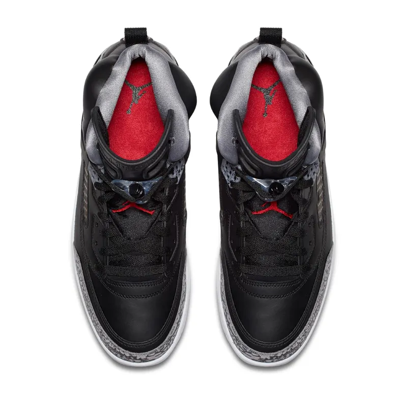 Jordan Spizike Black Cement Black/Varsity Red-Cement Grey-White-Dark Grey (315371-034)