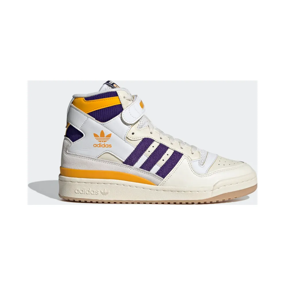Adidas Forum 84 High Cream White / Collegiate Purple / Collegiate Gold (GX9054)
