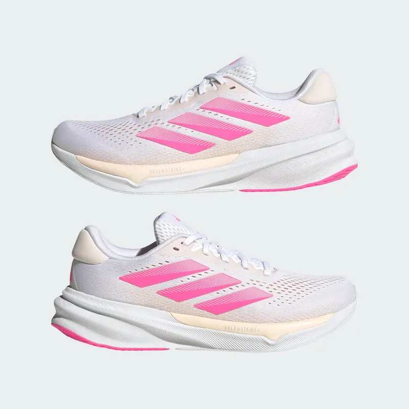 Adidas Supernova Stride 2.0 Running Shoes Cloud White / Wonder Quartz / Lucid Pink (IH8650)