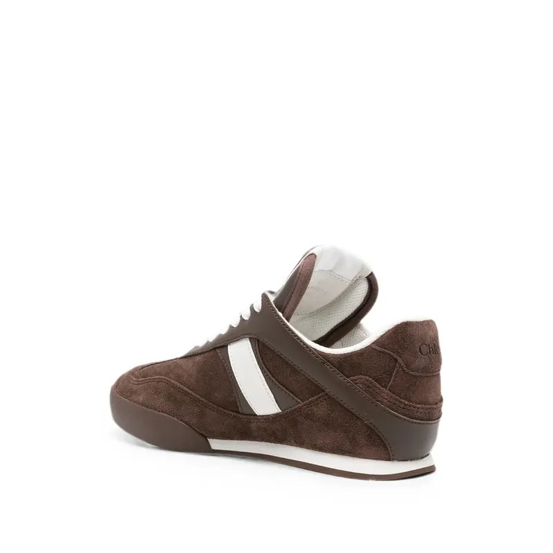 Chloé Suede Panelled “Brown/White” (25W07IVI 27Z)