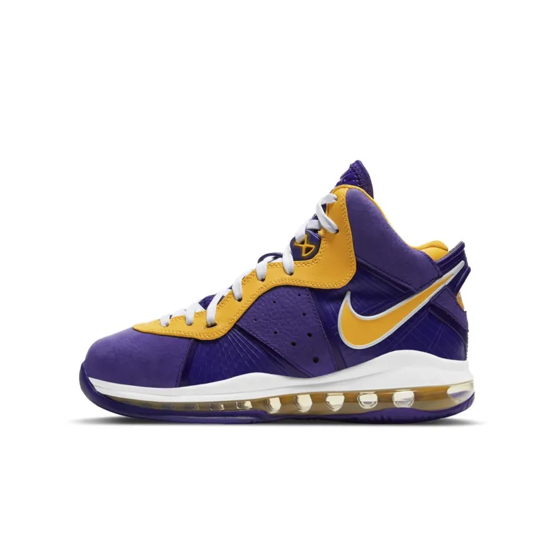 Nike Lebron 8 Lakers (GS) Purple/Yellow (CT5115-500)