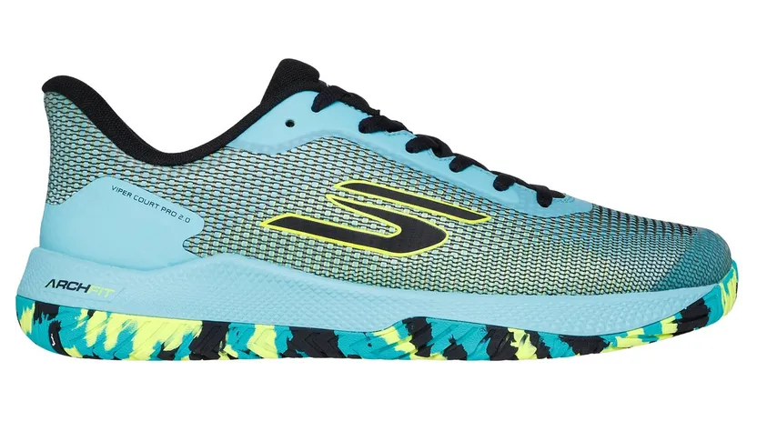 Skechers Viper Court Pro 2.0 Sneaker Aqua