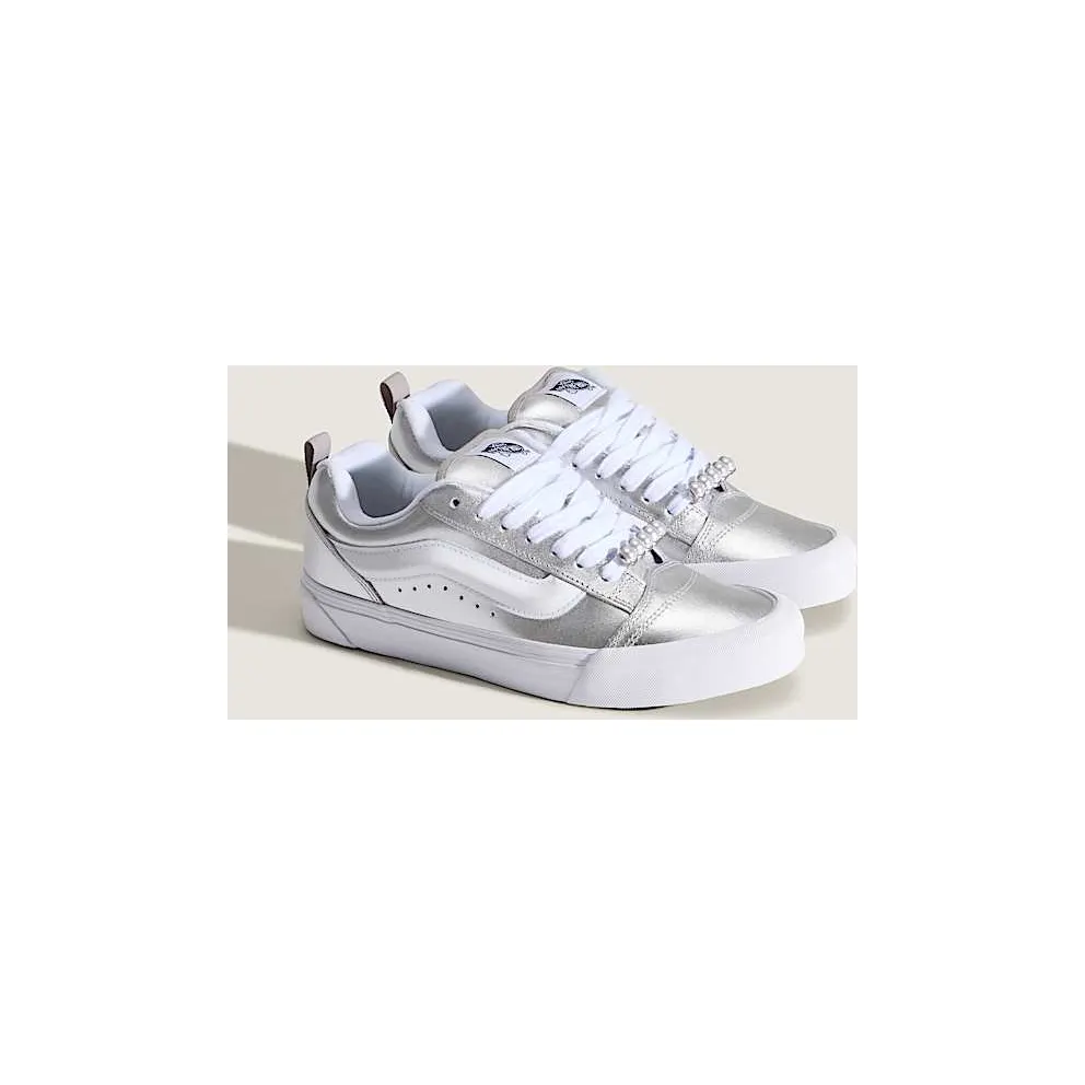 Vans Knu Skool Metallic Leather Silver (VN000E9XSLV)