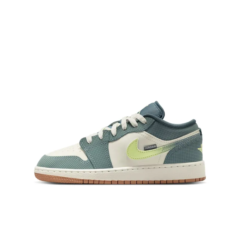 Air Jordan One Low Sea Glass / Hasta / Gum Medium Brown (IB7112-001)
