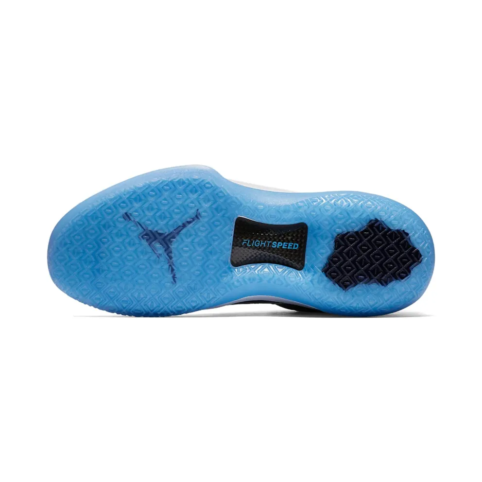 Jordan XXXII Low UNC Win Like 82 University Blue/Metallic Silver-Black-White (AA1256-401)
