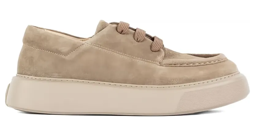 REFERENC Tahoe suède sneakers – Beige (REF25142)