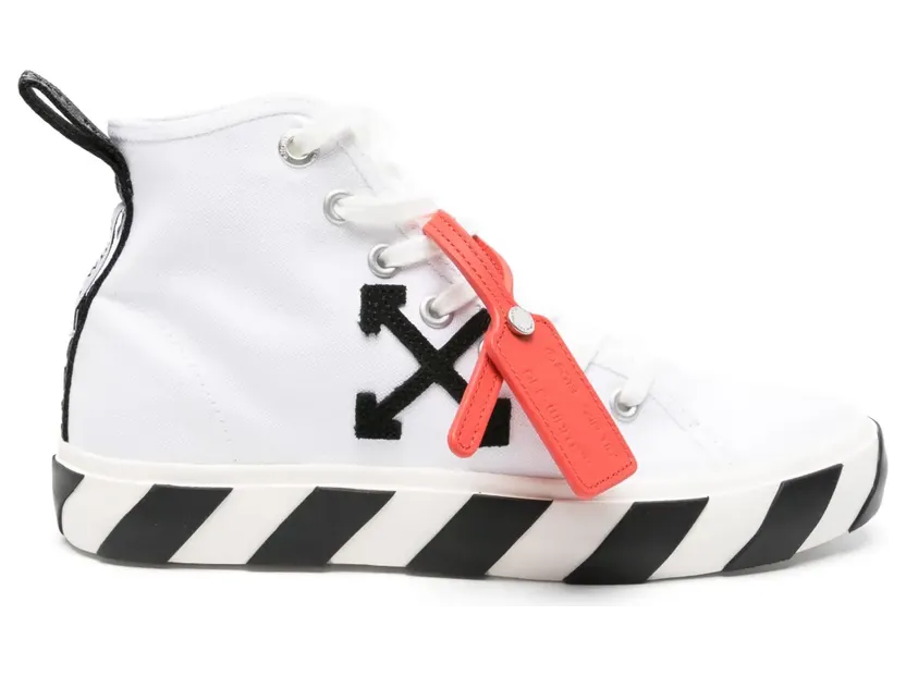 Off-White Vulcanized aus Canvas “White” (OMIA119C99FAB0040110)