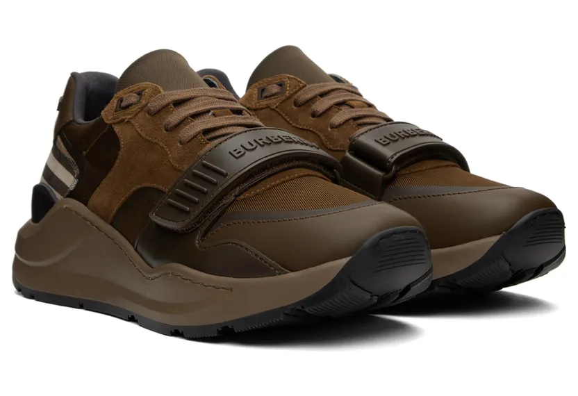 Burberry Brown Ramsey Sneakers (8058326) (4)