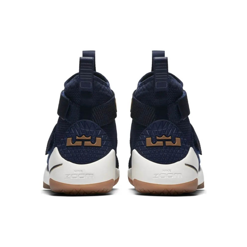 Nike LeBron Soldier 11 Cavs Midnight Navy/Metallic Gold-White (897644-402)