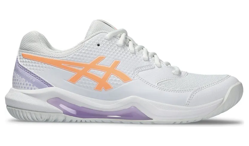 ASICS Gel-Dedicate 8 Pickleball White Bright Sunstone (1042A236-101)