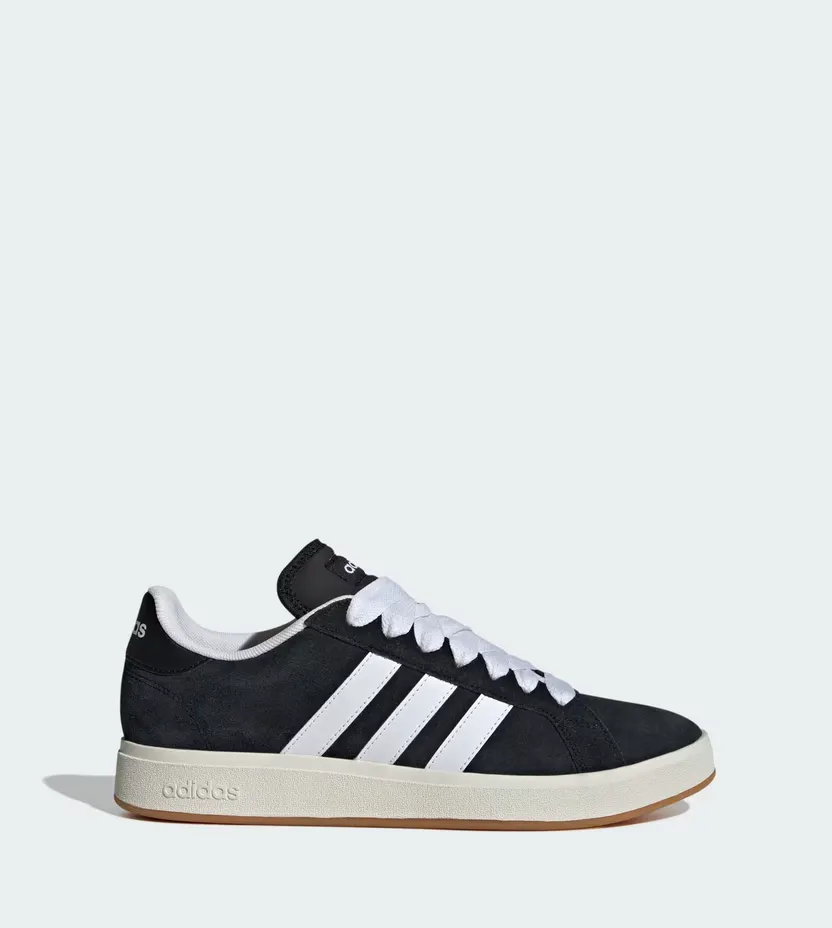 Adidas Grand Court Base 00s Core Black / Cloud White / Gum (IH6184)