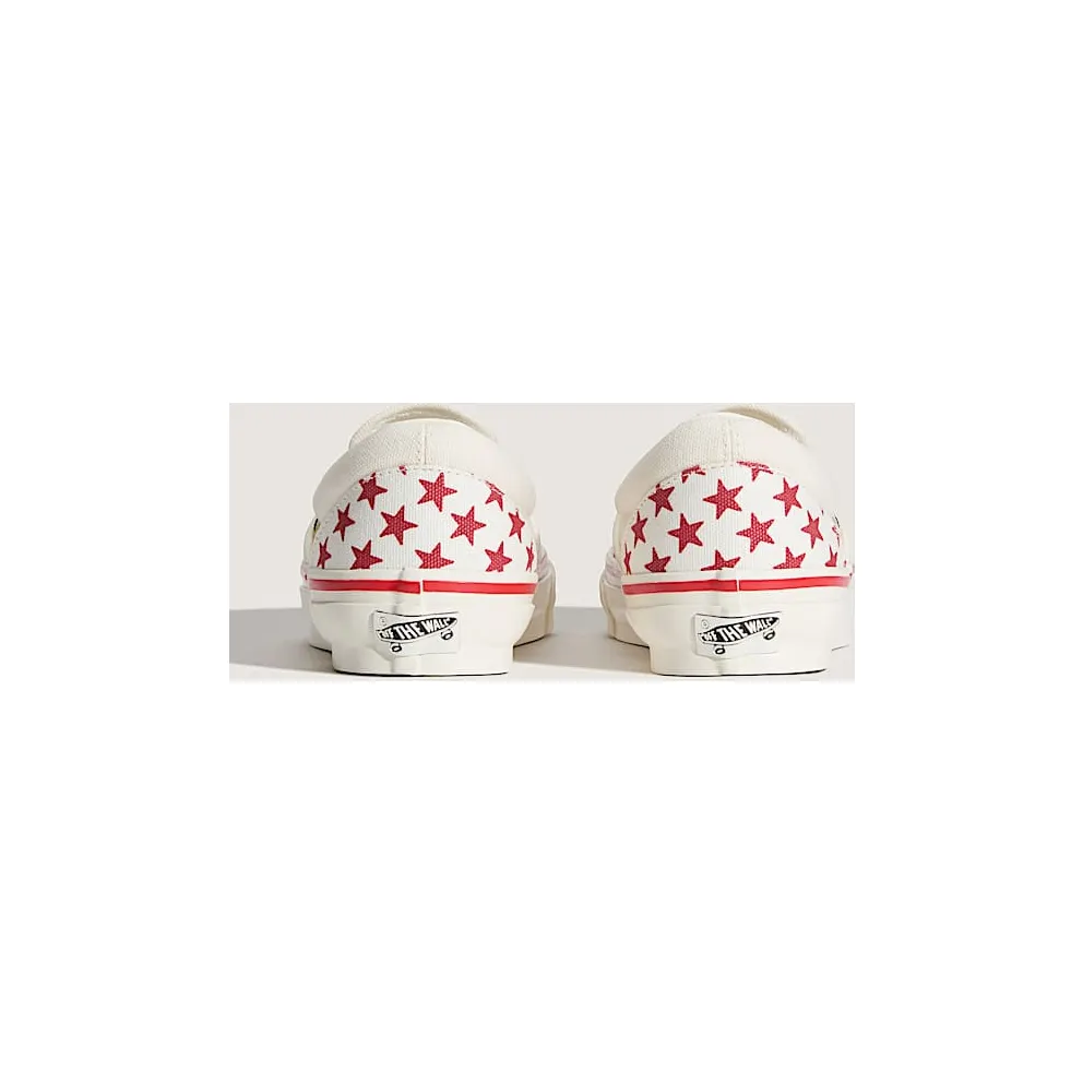 Vans Classic Slip-On 98 LX “STARS RACING RED / MARSHMALLOW” (VN000Z7ZBOP)