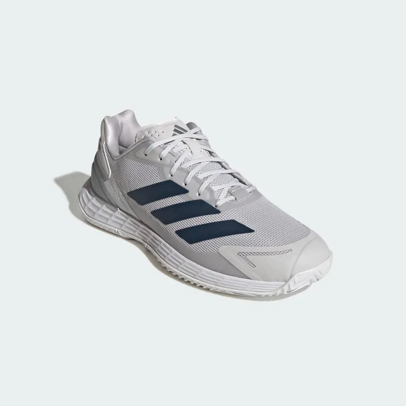 Adidas Defiant Speed 2 Tennis Shoes Dash Grey / Aurora Ink / Tech Grey Metallic (KK4395)