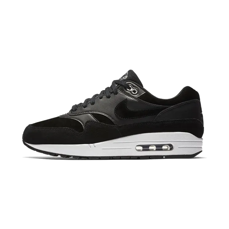 Nike Air Max 1 Rebel Skulls “Black / Off-White / Chrome” (875844-001)