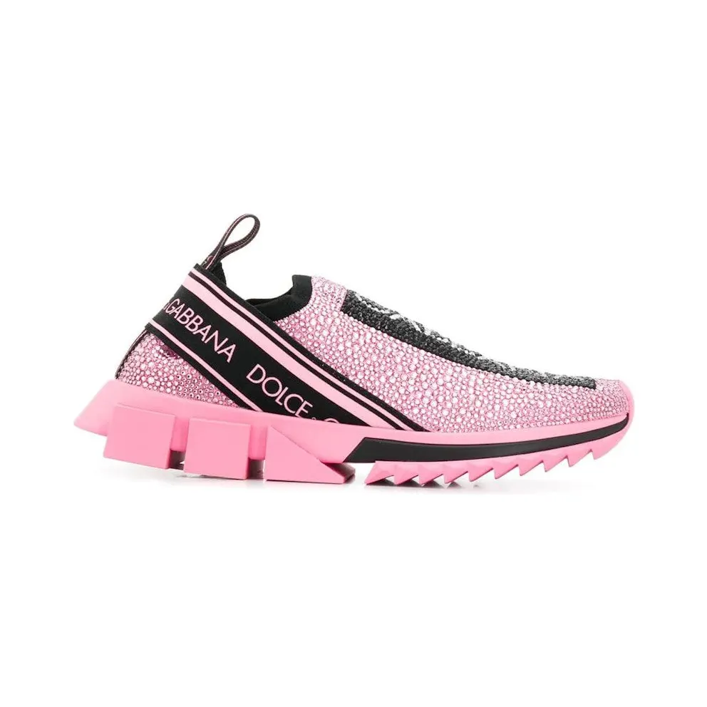 Dolce & Gabbana Sorrento Slip On Pink Crystal (CK1644AZ2848B400)