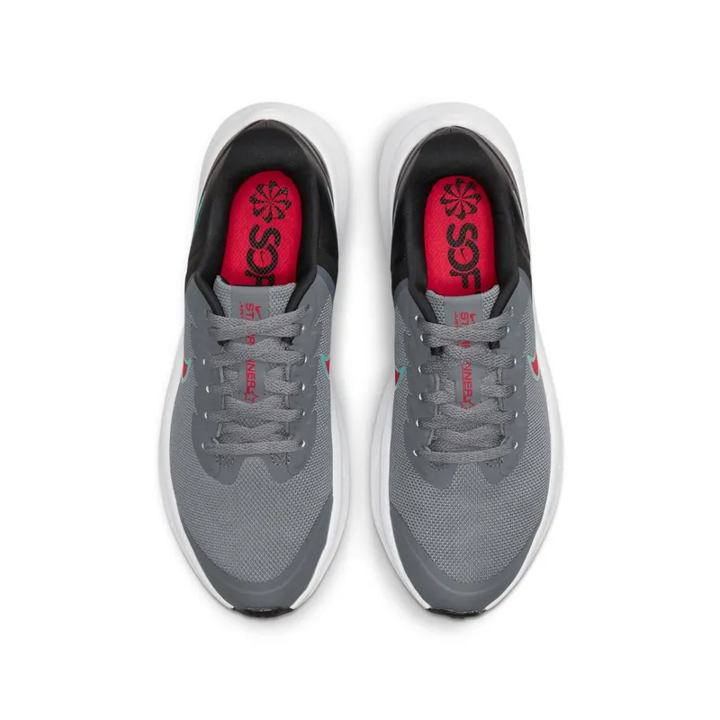 Nike Star Runner 3 Older Kids’ Road Running Grey 50% Sustainable Materials (DA2776-008)