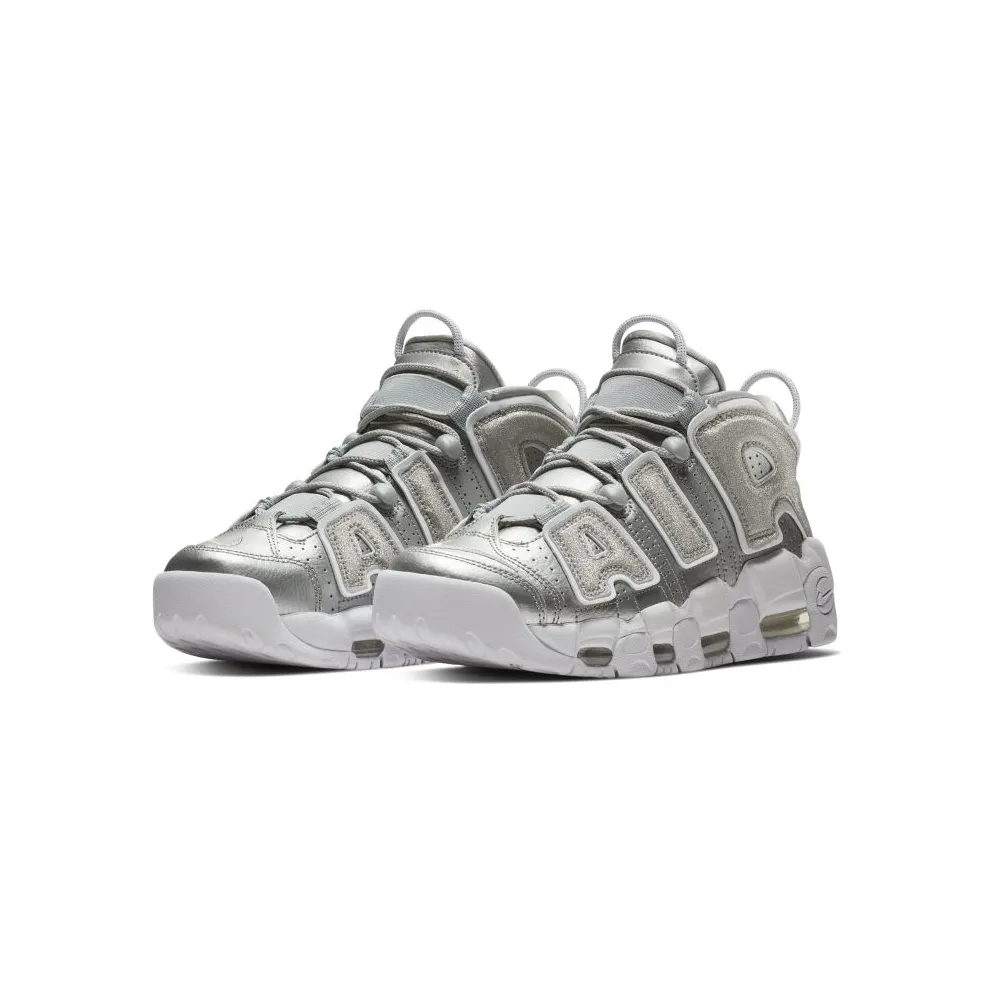 Nike Air More Uptempo Loud And Clear (W) Metallic Silver/Metallic Silver-White (917593-003)
