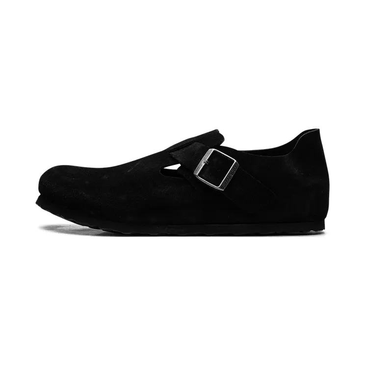 Birkenstock London Suede Leather “Black” (1028103)