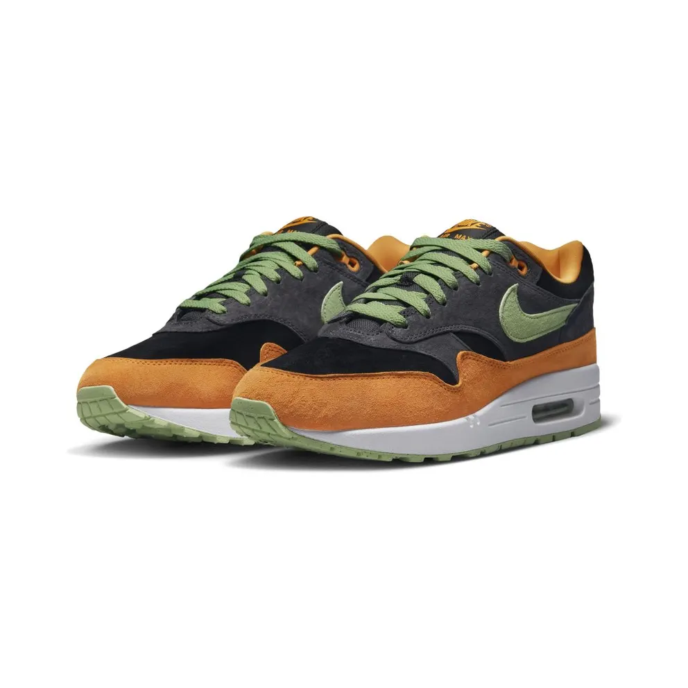 Nike Air Max 1 Premium Anthracite/Black/Kumquat/Honeydew (DZ0482-001)