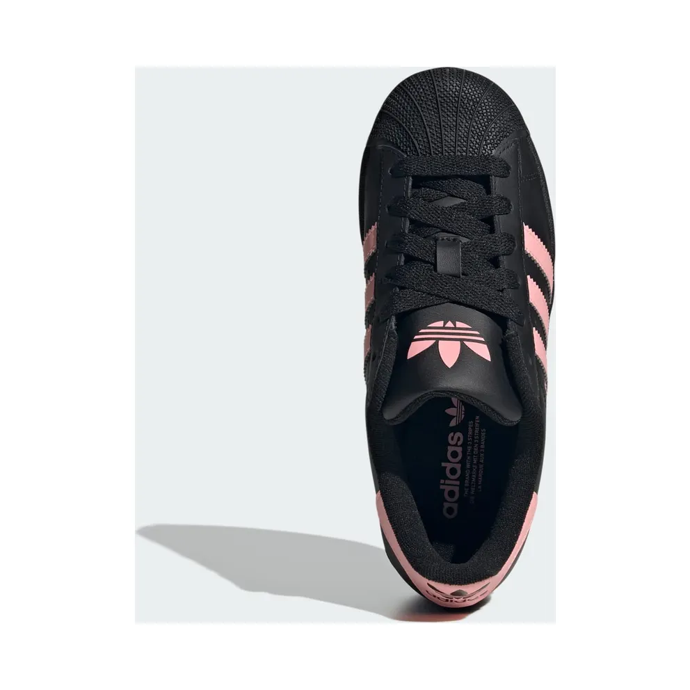 Adidas Superstar II Core Black / Glow Pink / Core Black (JR9862)