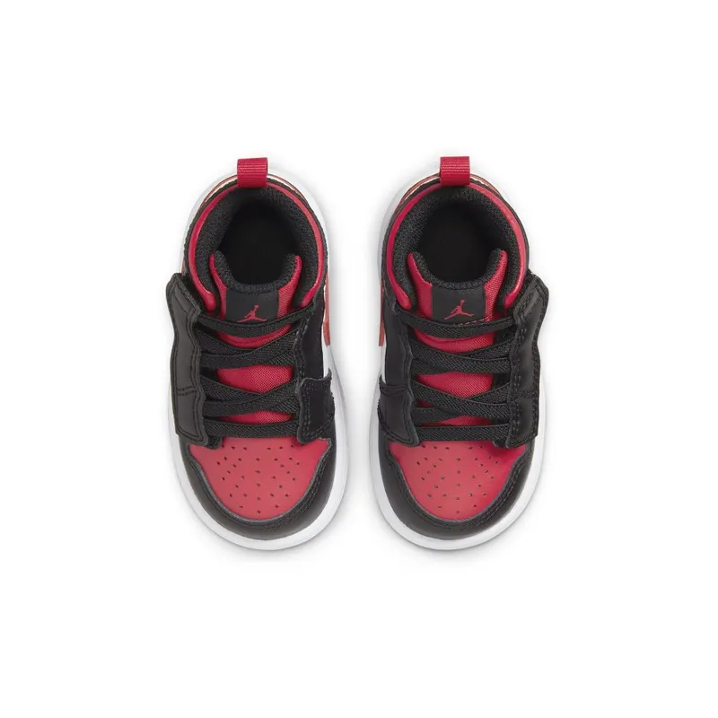 Jordan 1 Mid Baby and Toddler Black (AR6352-079)