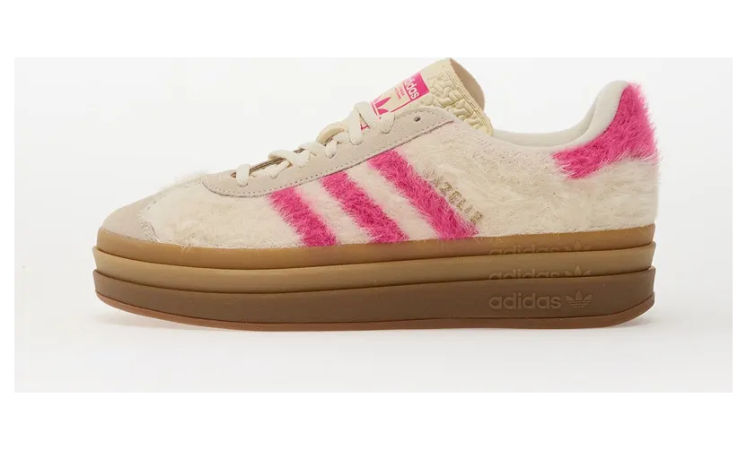 adidas Gazelle Bold White Shock Pink