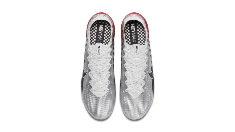 Nike Mercurial Vapor Speed Freak Neymar Jr Chrome/Red Orbit-Platinum Tint-Black (AT7898-006)