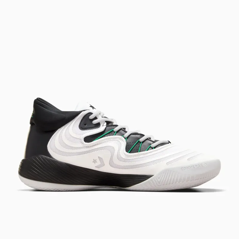 Converse All Star BB Shift CX White/Black/Apex Green (A08648C)