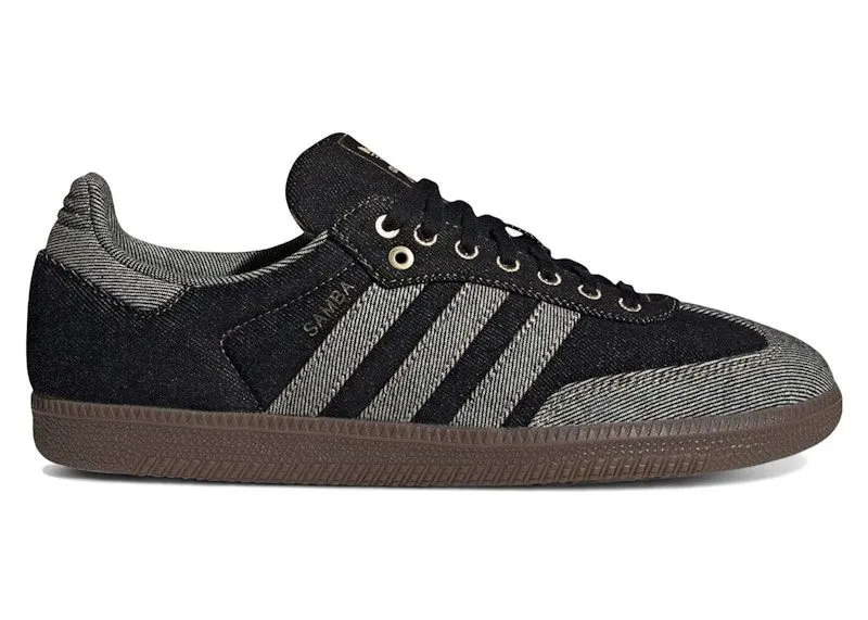 adidas Samba OG Black Denim Pack Black (KJ8858)