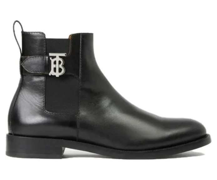 Burberry TB Logo Boots Black (8051327)