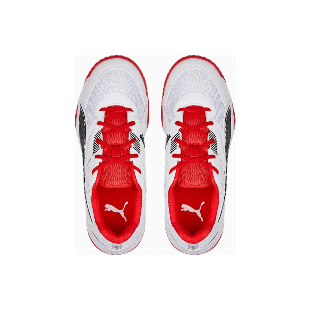 Puma Solarflash II Indoor Sports Shoes Youth White/Black/Red (106883-04)