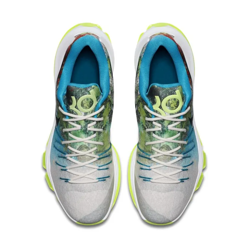 Nike KD 8 N7 Summit White/Lunar Grey-Light Liquid Lime-Anthracite (811363-123)