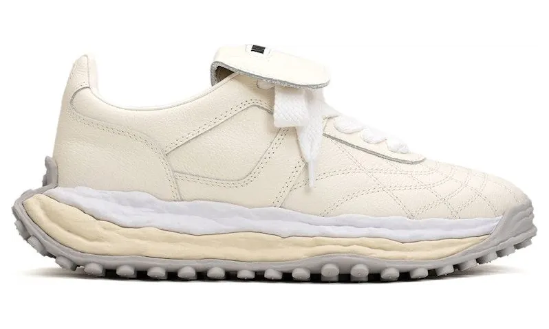 Maison Mihara Yasuhiro Scott OG Sole Leather Low White (A14FW701-WHT)