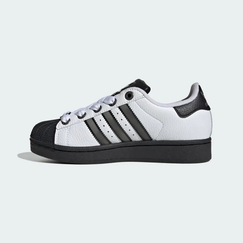 Adidas Superstar II Kids Cloud White / Matte Silver / Core Black (JQ0313)