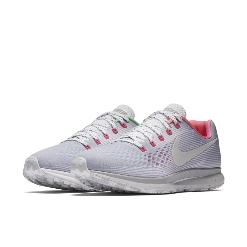 Nike Air Zoom Pegasus 34 Be True (2017) Pure Platinum/White-Pink Blast (899475-001)