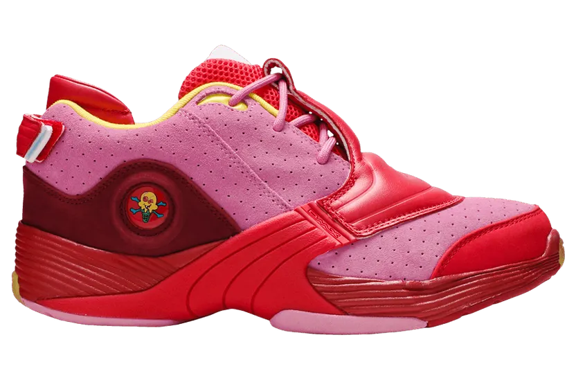 Reebok Answer 5 BBC Ice Cream Red Cool Cherry Tomato/Posh Pink-Stinger Yellow (Other Brands Other)