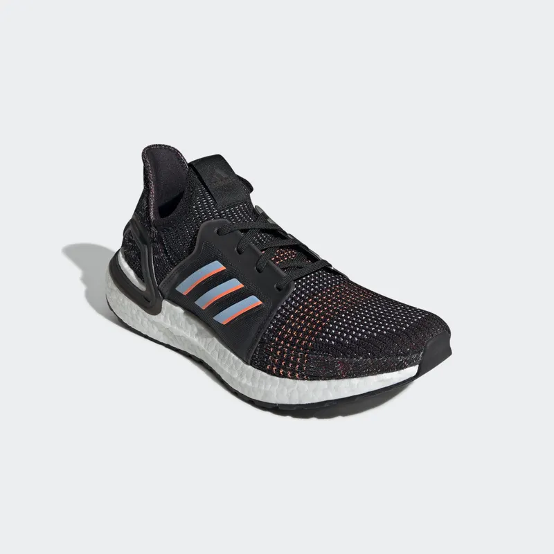 adidas Ultra Boost 19 Black Glow CORE BLACK/GLOW BLUE/CORE BLACK (G54011)