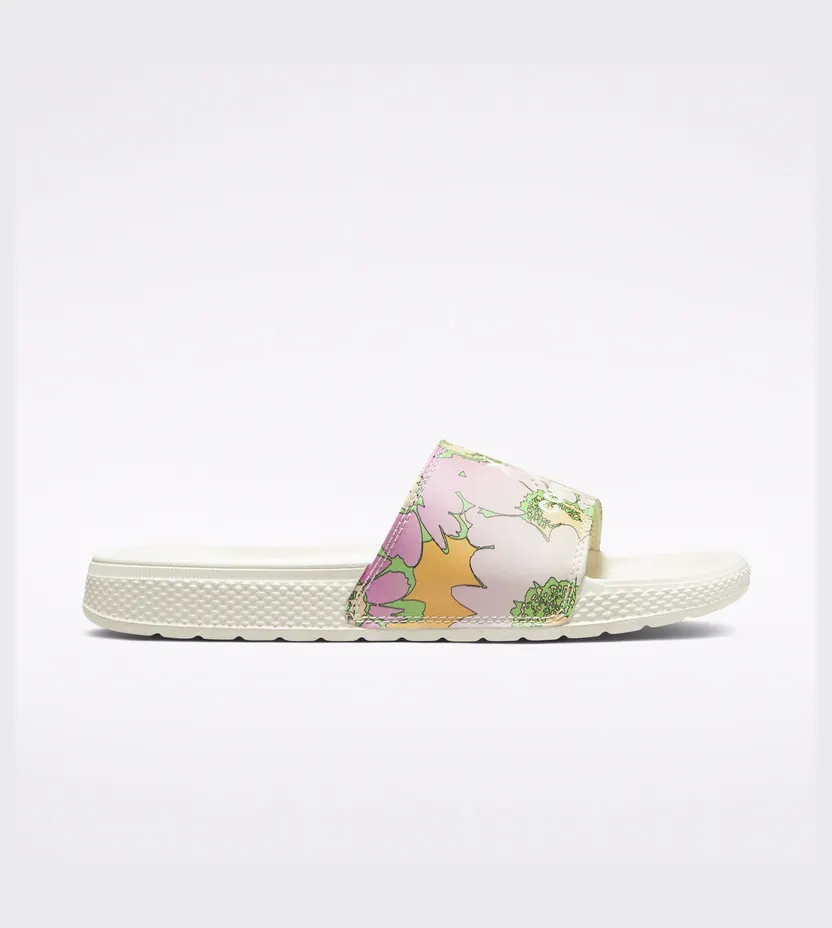 Converse All Star Slide Crafted Florals Egret/cyber Mango/beyond Pink (A00573C)