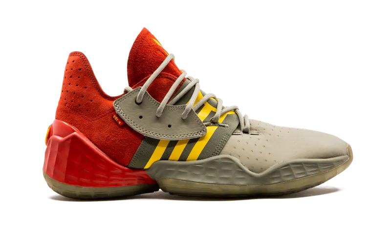 Adidas Harden Vol. 4 Red / Feather Grey / Legacy Green (EF9928)